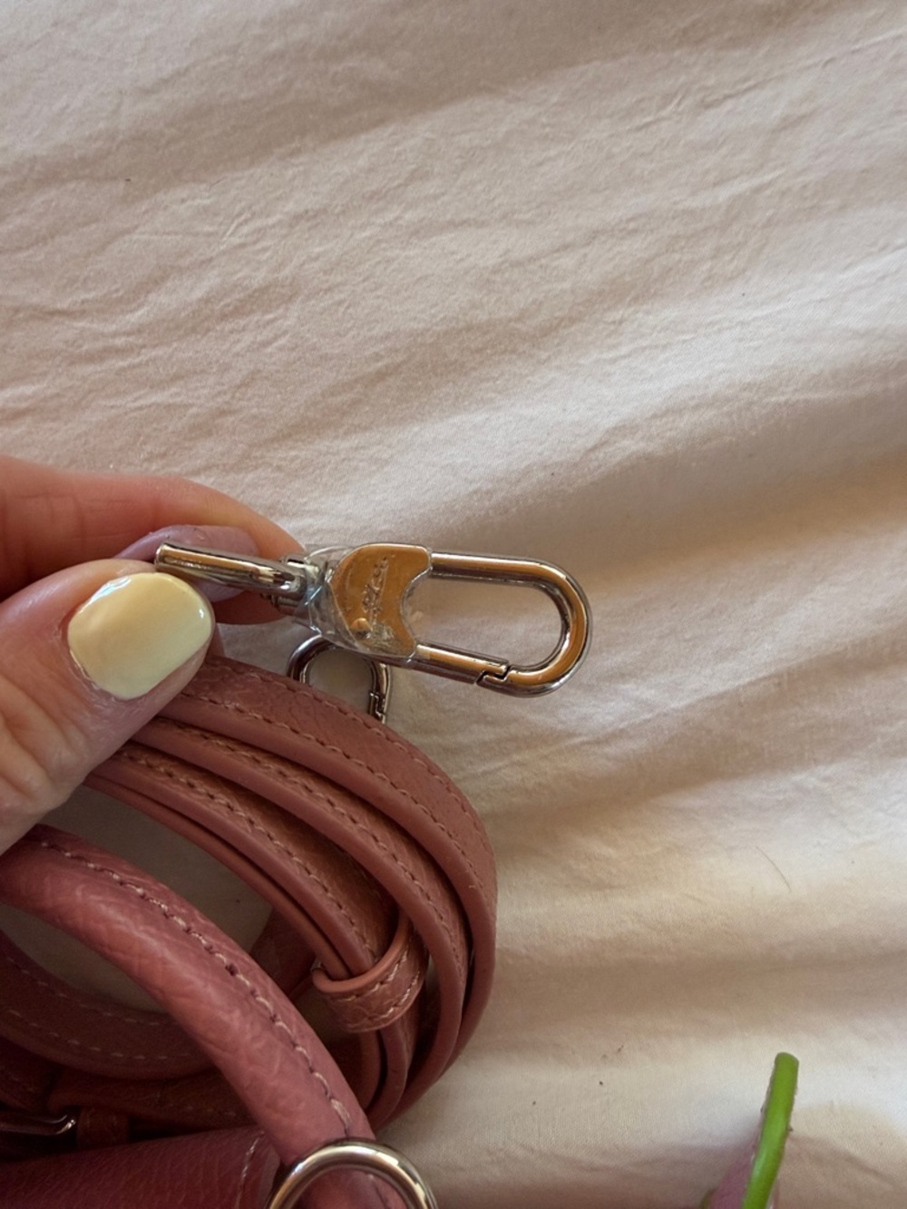 Longchamp Pink Women's Top-Handle Crossbody Bag- mini - Picture 4 of 7